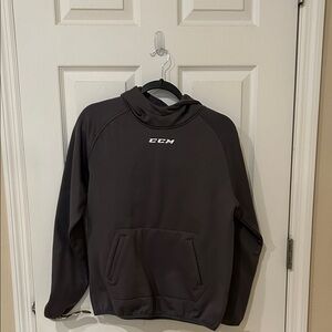 CCM Charcoal Hoodie youth team tactical dry